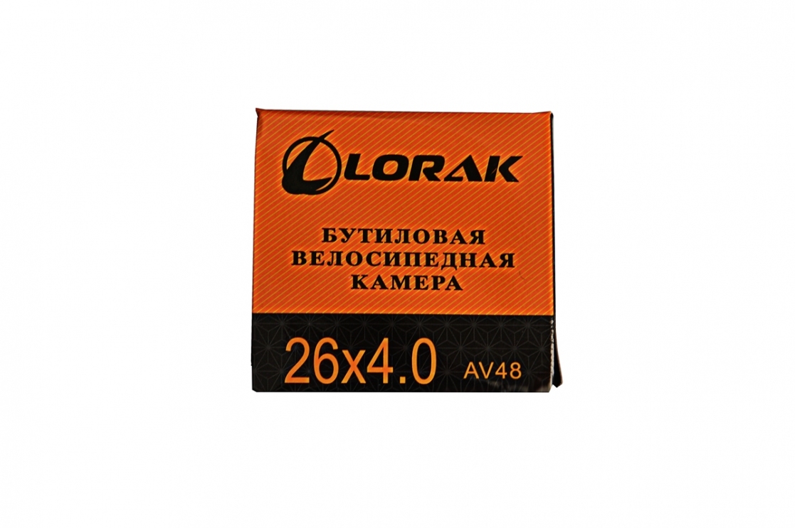 Камера lorak 26*4,0 fat-bike av48mm, код 26502 купить дешево в Дубне -  лорактрейд