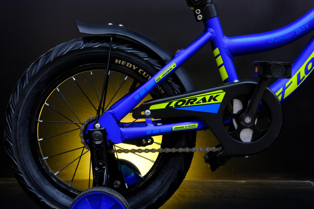 Lorak Junior 16 Boy Матовый Синий/Жёлтый