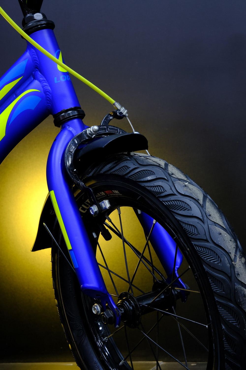 Lorak Junior 16 Boy Матовый Синий/Жёлтый