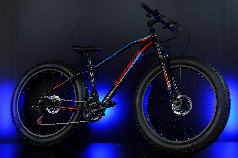 SANHEMA FAT 26 Чёрный/Красный